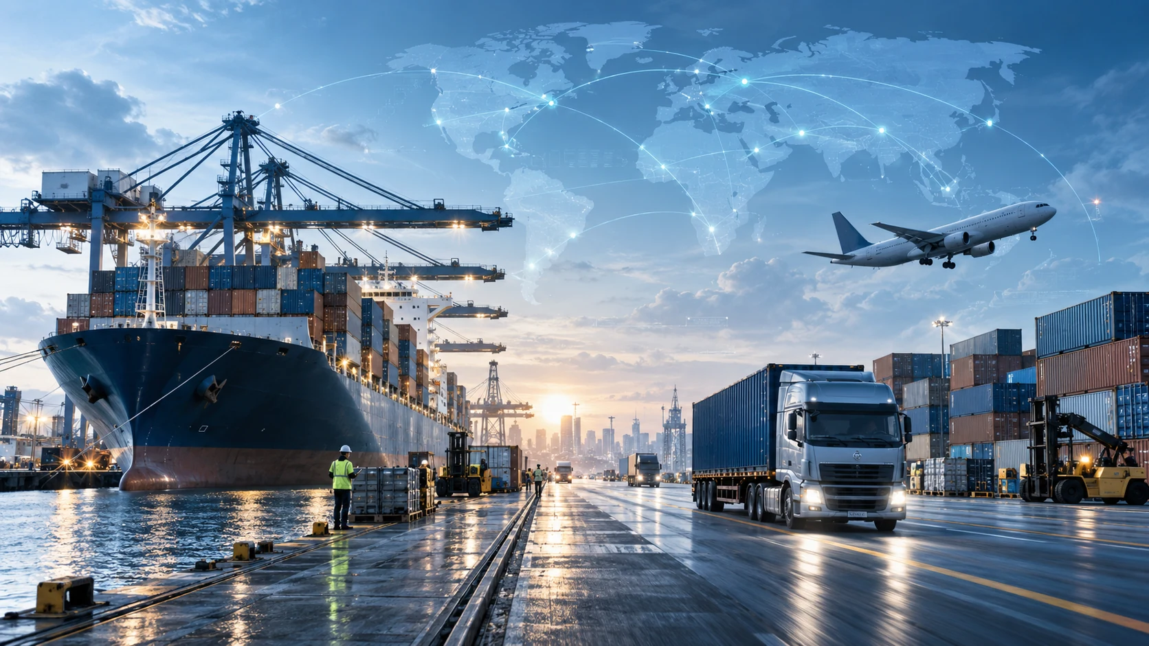 International logistics operation