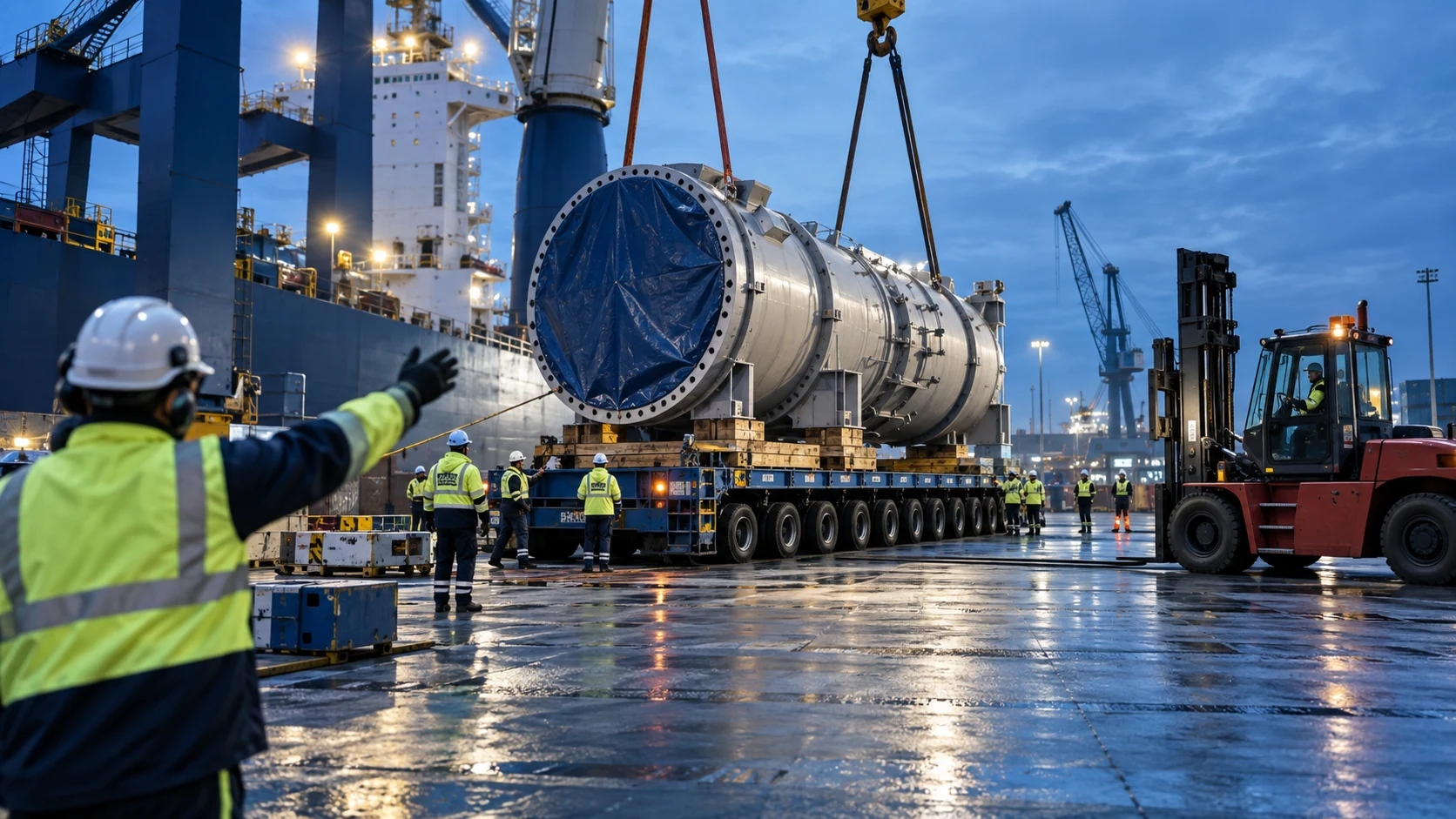 Project cargo and industrial logistics